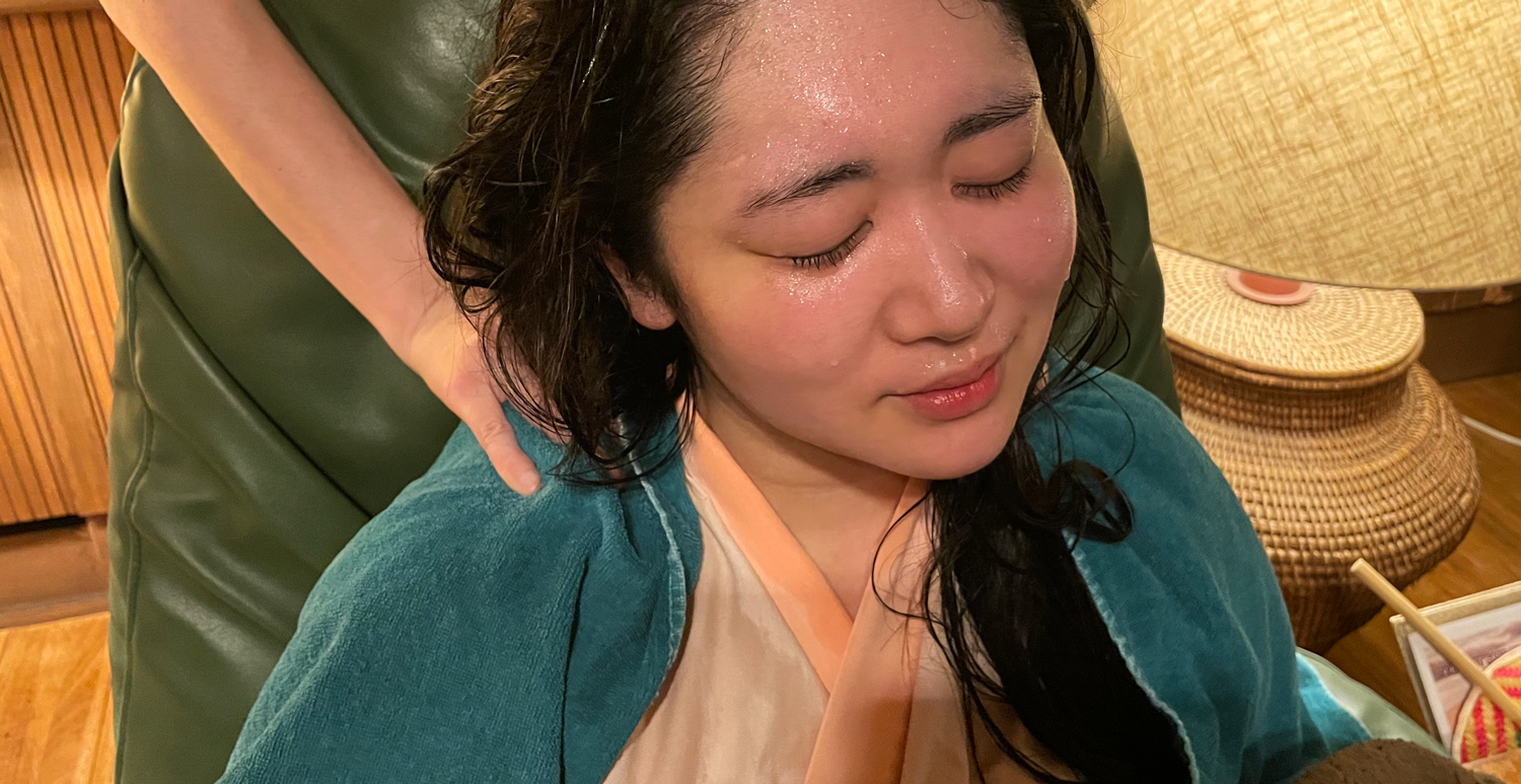 二次発汗・リラックスタイム